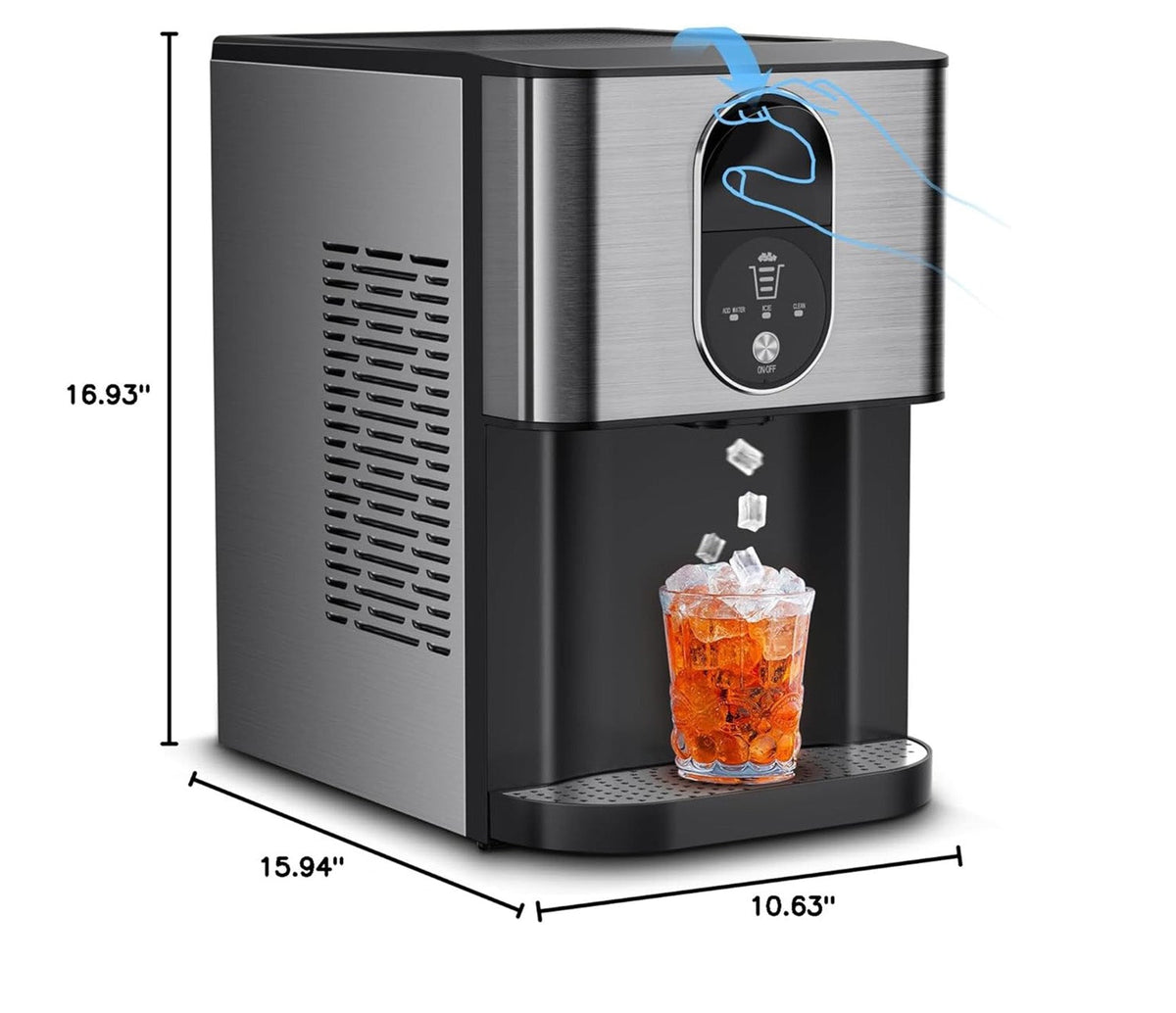 44-lb Ice Per day Nugget Ice Maker Dispenser